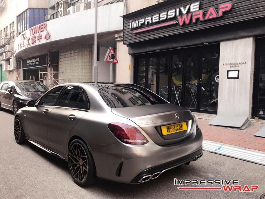  Mercedes-AMG C43 by Impressive Wrap 2017 года  (фото 5 из 7)